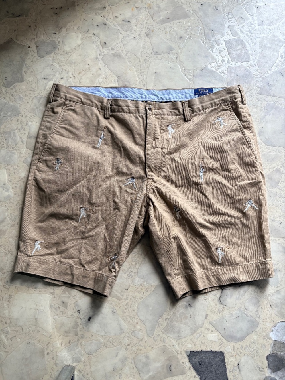 Vintage Polo Tennis Chino Shorts | 40